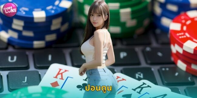 ปอนตูน HAPPYLUKE เกมไพ่สุดมันส์ ลุ้นชนะง่ายๆ